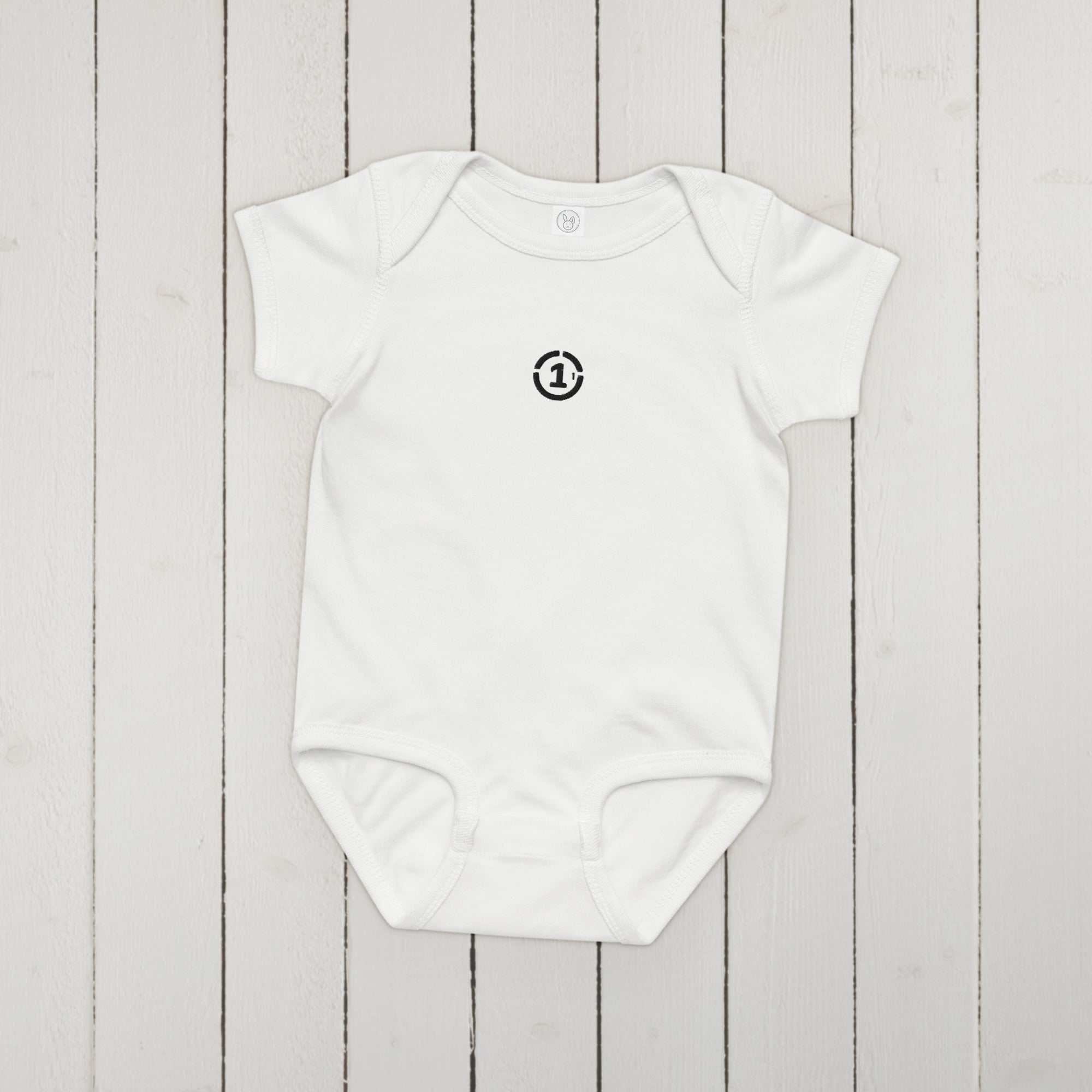 Baby jersey bodysuit